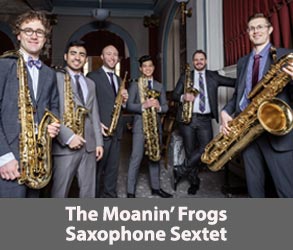 The Moanin’ Frogs Saxophone Sextet